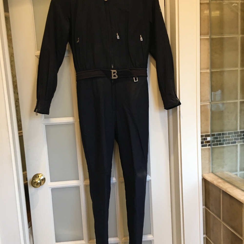 Vintage BOGNER Women's Ski Suit; Detachable Jacket and Pants; Size: 10